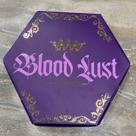 Jeffree Star Blood Lust EyeShadow Palette Purple Velvet W  Jeffree Star Blood Lust EyeShadow Artistry Palette Purple Velvet New with Box